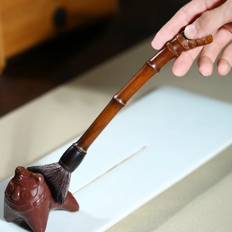 

Chang tao yixing recommended tea accessories not to drop the bamboo root badger YangHuBi design random single price