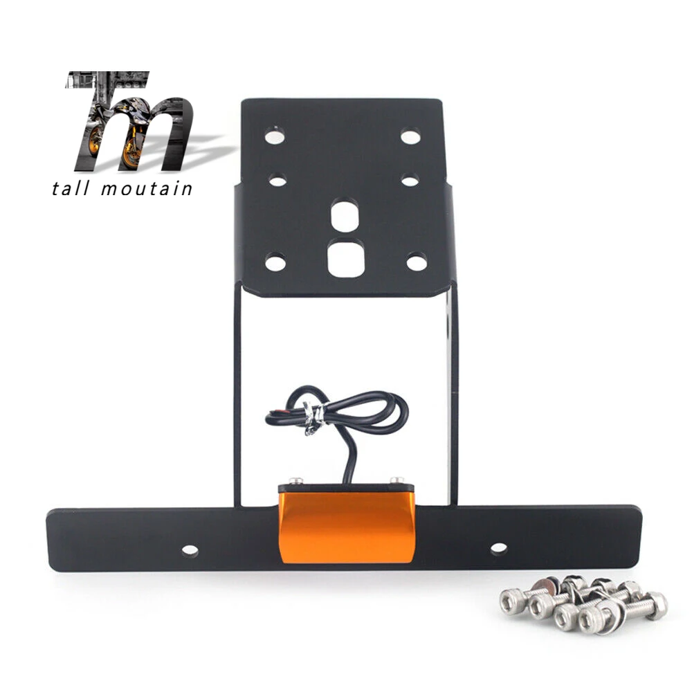 Держатель номерного знака Для KTM DUKE 390 250 RC 125 200 Аксессуары для мотоциклов ЗАДНИЙ