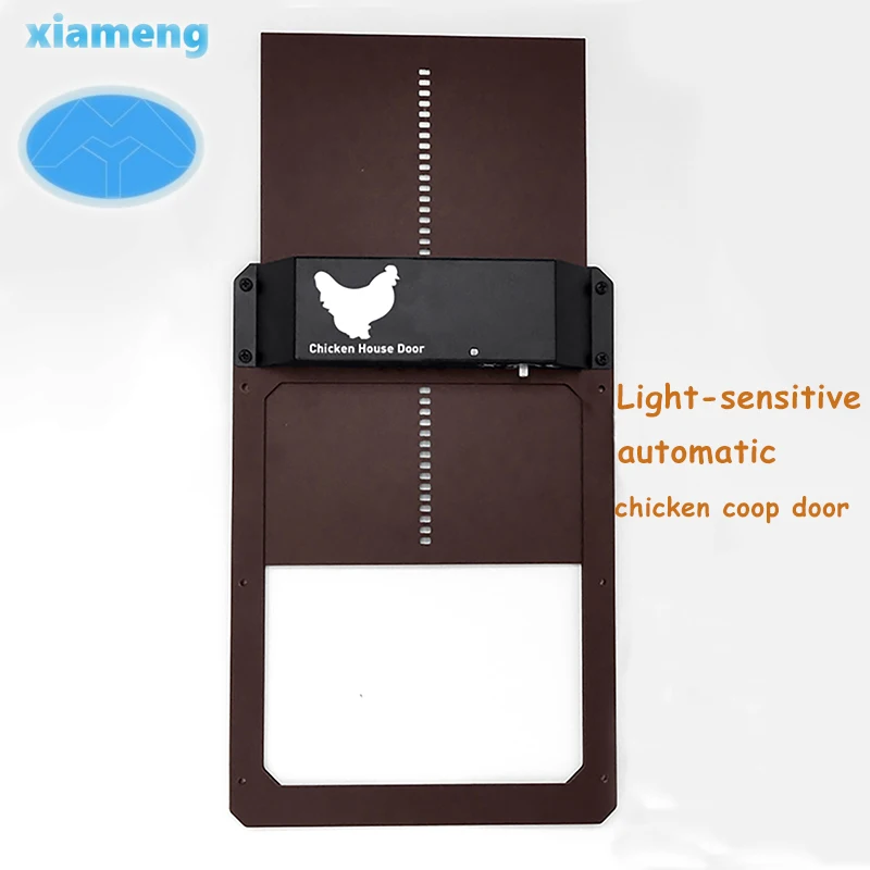 

High Quality Light-Sensitive Automatic Chicken Coop Door And Practical Chicken Pets Dog Door For Household Farm Breeding Coop