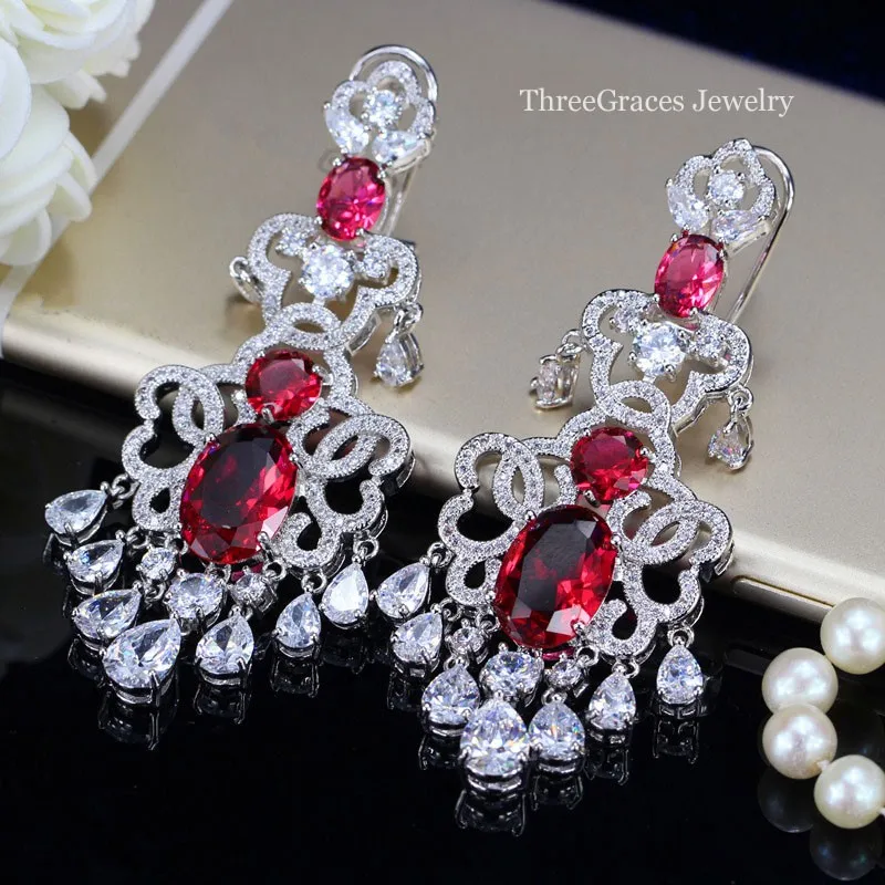 Винтажные королевские синие свадебные украшения ThreeGraces от известного бренда