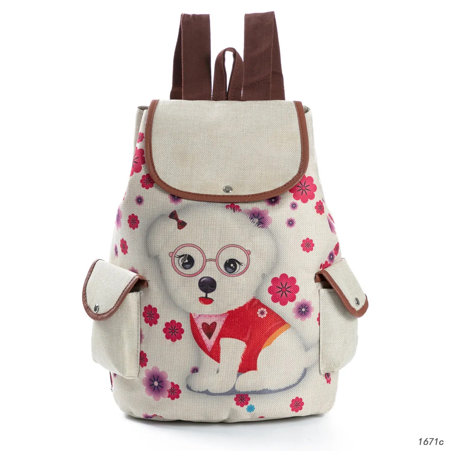 

2021 Travel Backpack Cute Cartoon Panda Printed School Bag STUDENT'S Backpack