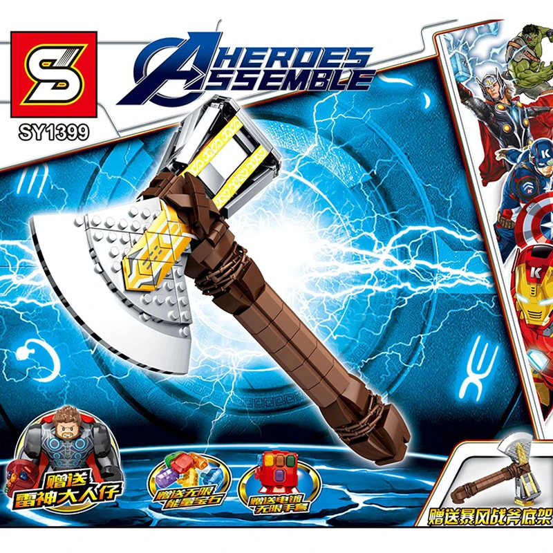 SY1399 without BOX Железный человек MK85 детские игрушки edcation модель игрушки Marvel Мстители эндшпиль Супер Герои Модель Строительный блок SY1400 - Цвет: SY1399 without BOX