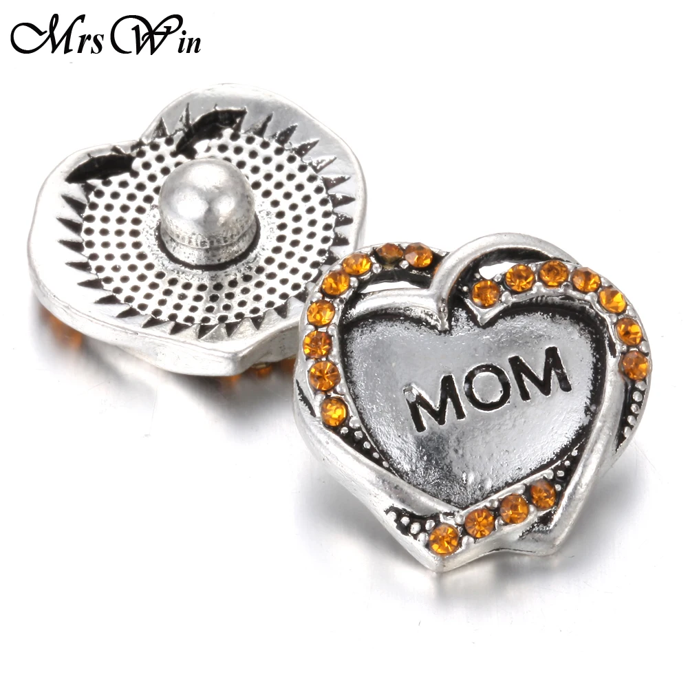 6 шт./лот новинка ювелирное изделие с кристаллами 18 мм Snap button s lot для snap bracelet Charms