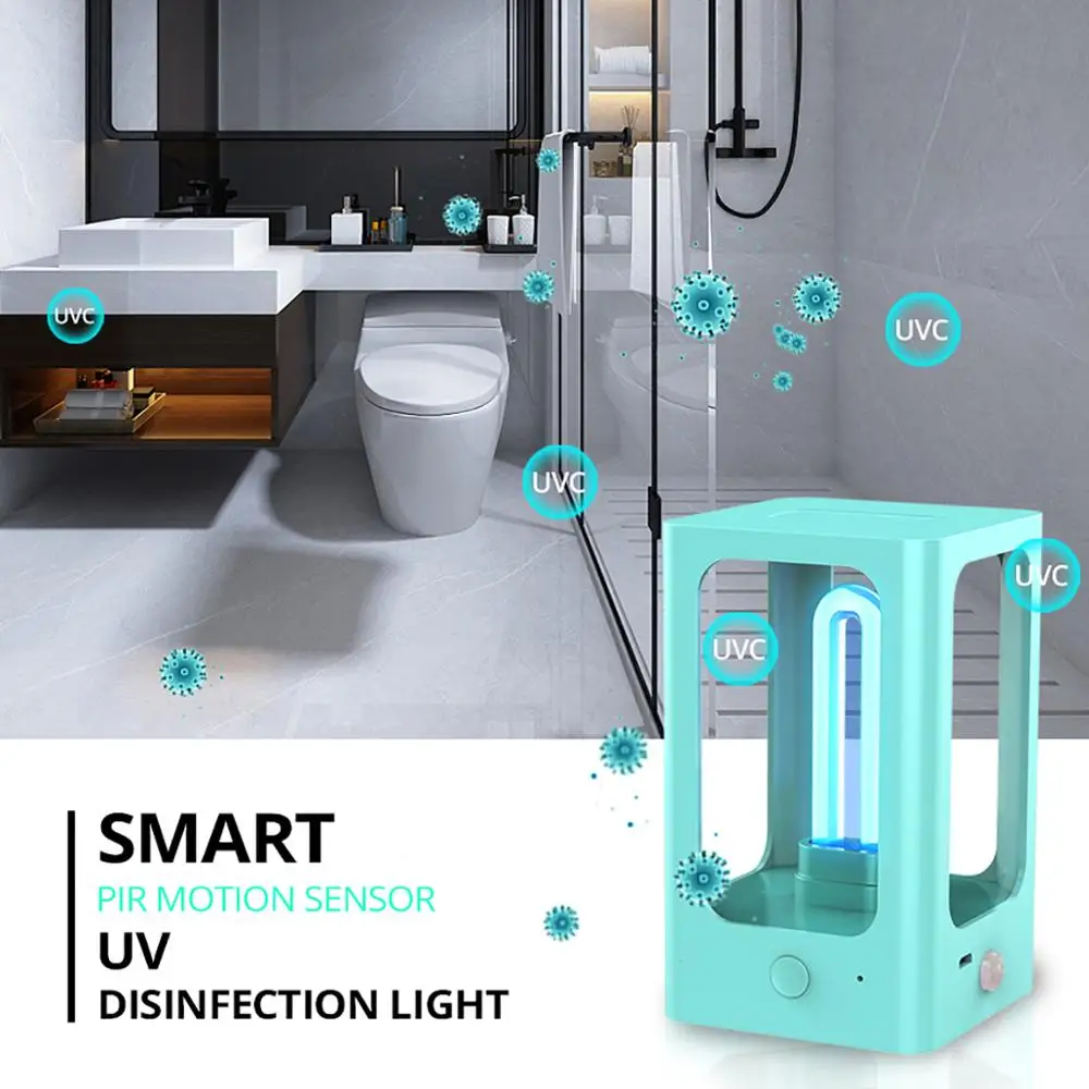 УФ-светильник стерилизатор умный сенсор ультрафиолетовый USB ультрафиолетовая