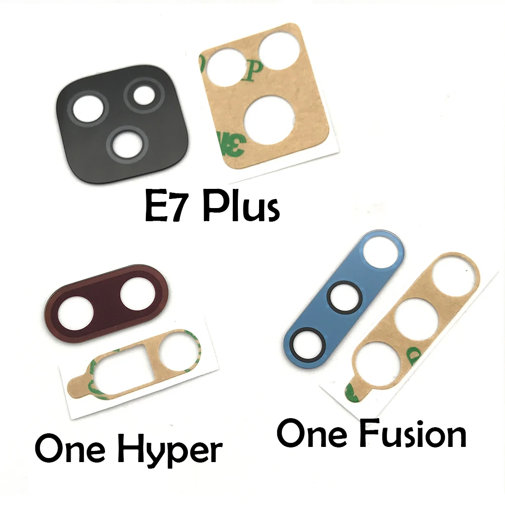 

20 шт., стеклянный объектив задней камеры с клеем для Moto One Hyper Fusion G8 G9 E5 E6 E7 Plus Play G8 Play / G8 Power Lite E2020