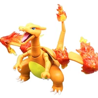 pokemon doll charizard action figure joint movable blaziken elf chicken fire dragon model table decoration toy collectibles gift