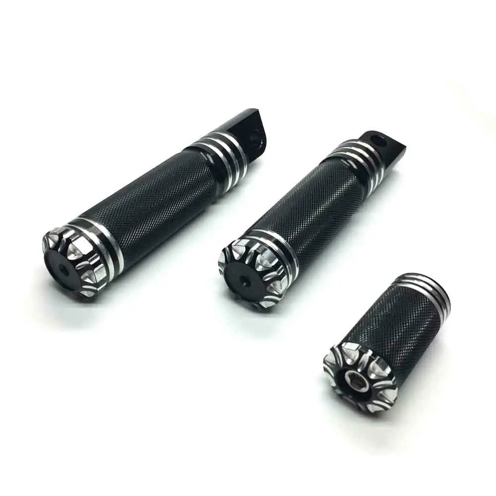 Мотоциклетные Передние Задние подножки для ног Педаль Переключения ногтей Harley