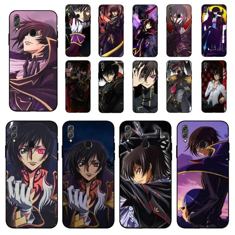 

FHNBLJ Lelouch Code Geass Phone Case for Huawei Honor 10 i 8X C 5A 20 9 10 30 lite pro Voew 10 20 V30
