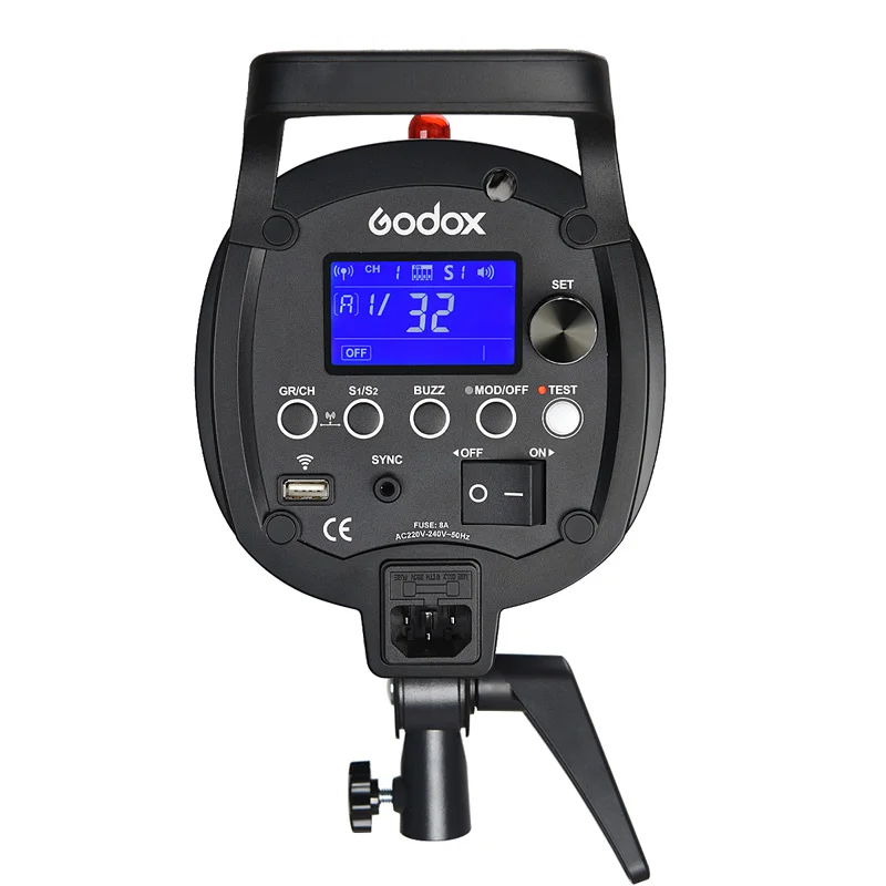 Godox QS600 II QS600II 600Ws GN76 Professional Studio Strobe with Built-in 2.4G Wireless X System add X1T Transmitter | Электроника