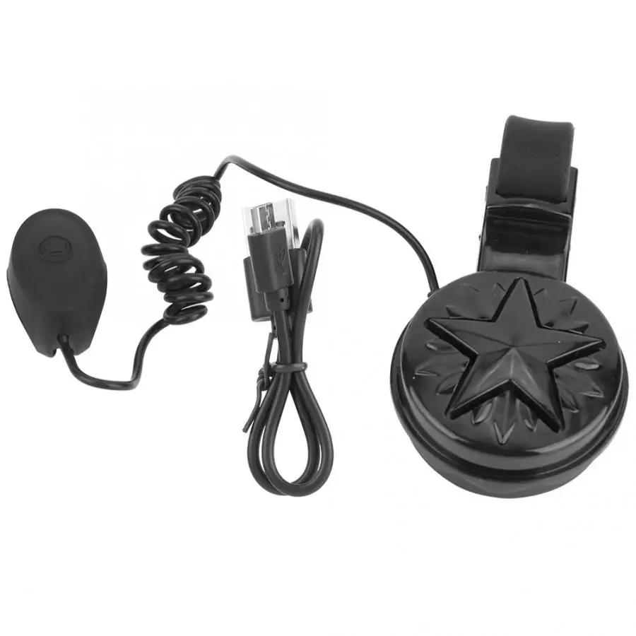 GUB Электрический рожковый сигнал для велосипеда с USB-зарядкой креплением на руль