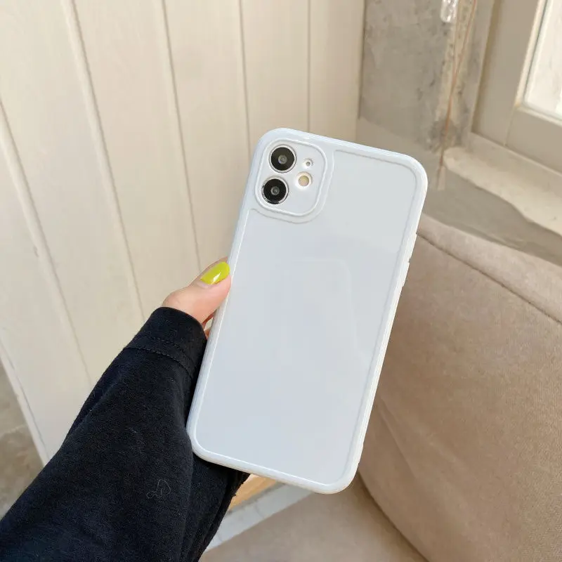 

Simple pure color for iPhoneXS max11 XR 7P X 8plus SE mobile phone case soft shell anti-fall silicone female models