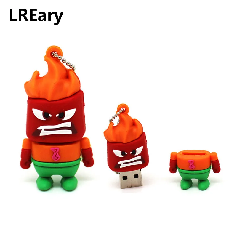 С рисунком из мультфильма головоломка карту флэш-памяти с интерфейсом usb
