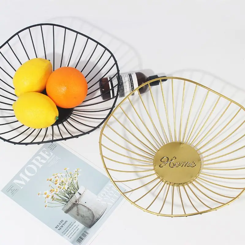 Креативных железных с фруктами столешница корзина для хранения фруктовые