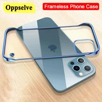 fashion shockproof bumper transparent hard pc phone case for iphone 13 12 11 x xs xr xs max 8 7 6 6s ultra protection back cover