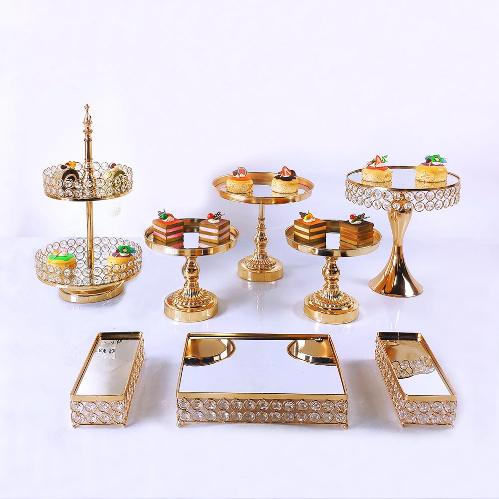 6-10 шт. стеллаж для торта с кристаллами | Дом и сад