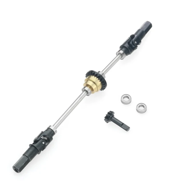 

Metal Drive Shaft Gear Bridge Axle Differential Kit for WPL C14 C24 C34 C44 B14 B16 B24 B36 1/16 RC Car Parts