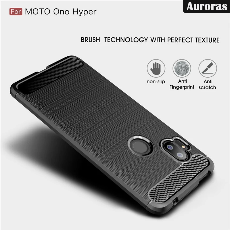 Auroras для Moto One Hyper чехол с покрытием в виде брони матовая текстура Мягкий ТПУ