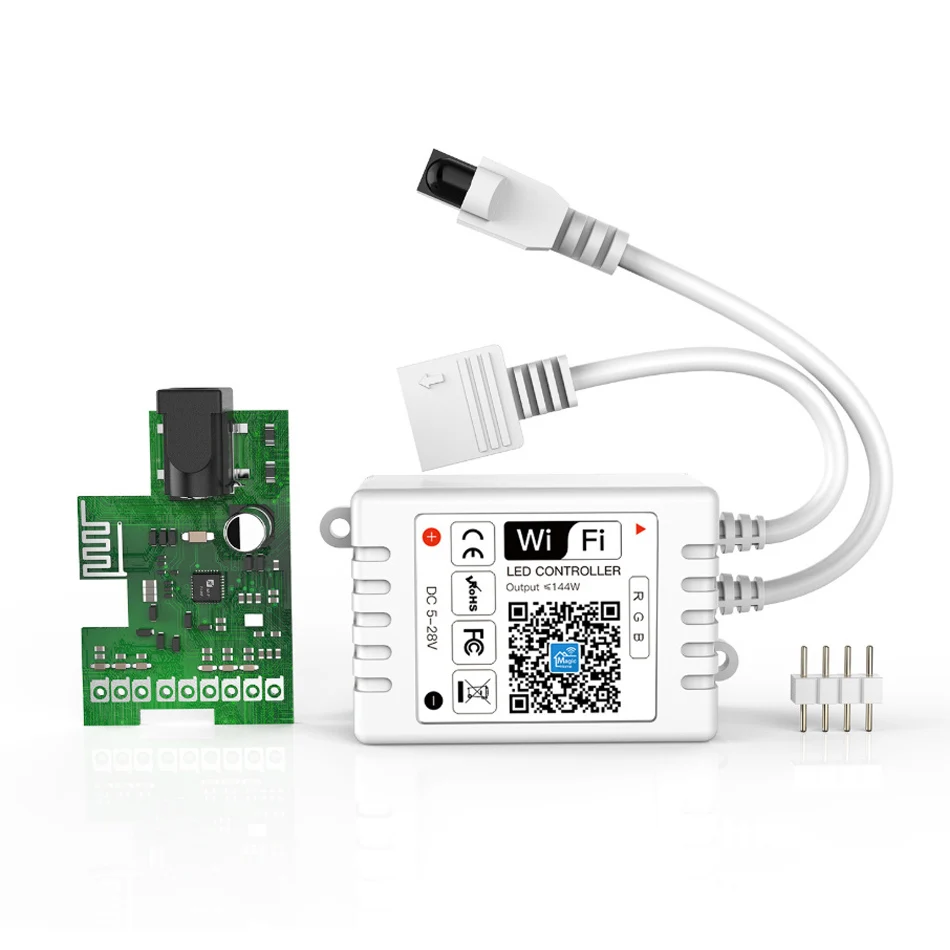 DC5V 24V RGB ленты 5050 2835 Светодиодный Wifi Управление Wi Fi светодиодный полосы ИК пульт
