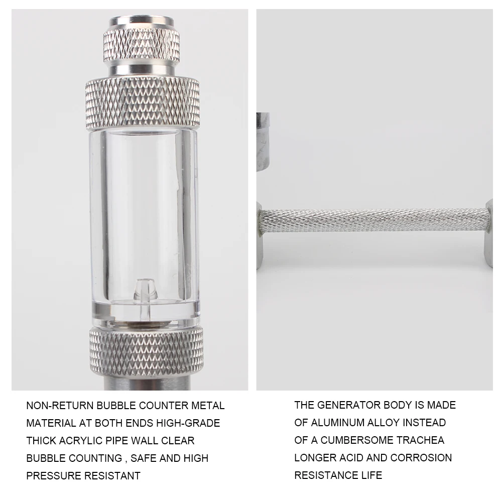Счетчик пузырьков HILIFE для роста водных растений диффузор генератор CO2