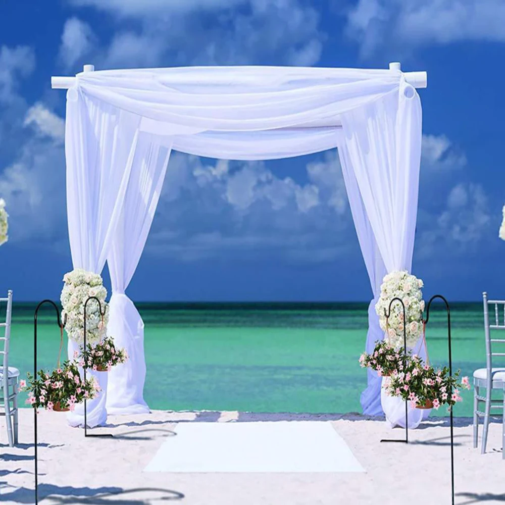 WOLFBIRD-gancho de Metal resistente para jard&iacute;n, percha ligera resistente al &oacute;xido, ideal para bodas, pastor-1