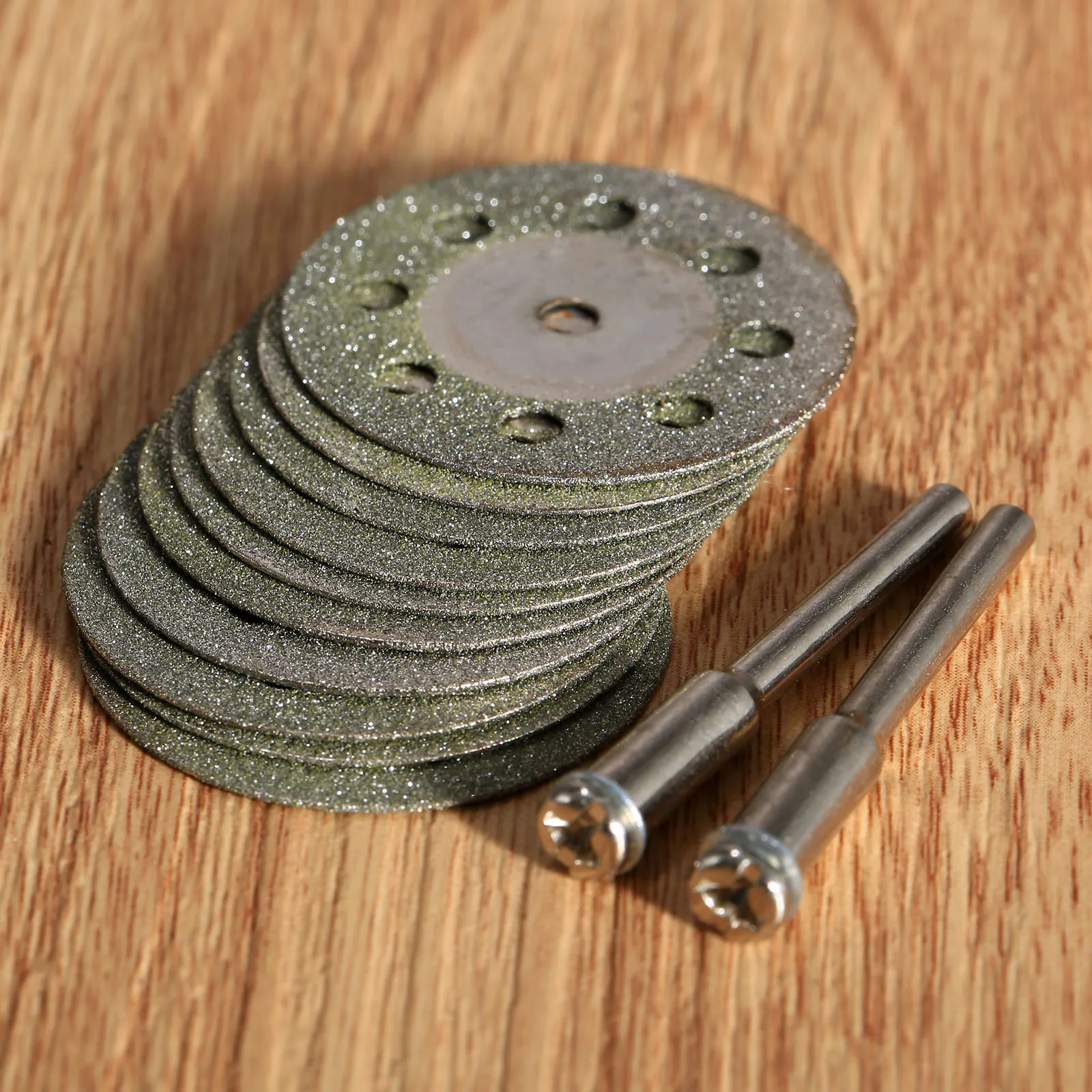 

Алмазный роторный режущий диск 10 шт. 30 мм зернистость 150 отрезное лезвие шлифовальный абразивный диск для вращающегося инструмента Dremel + опр...