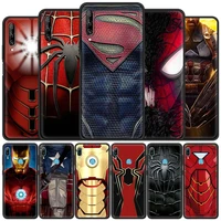 venom iron man the avengers phone case for huawei y6 y7 y9 2019 y5p y6p y8s y8p y9a y7a mate 40 pro plus 10 lite p30lite cover