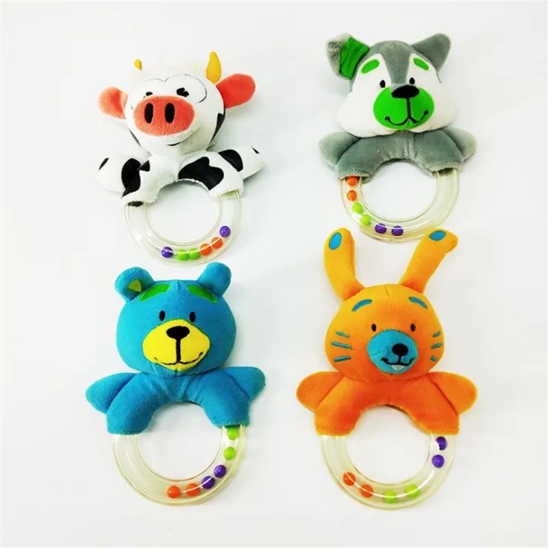 Милые Мультяшные мягкие маленькие животные детские плюшевые игрушки 4 стиля