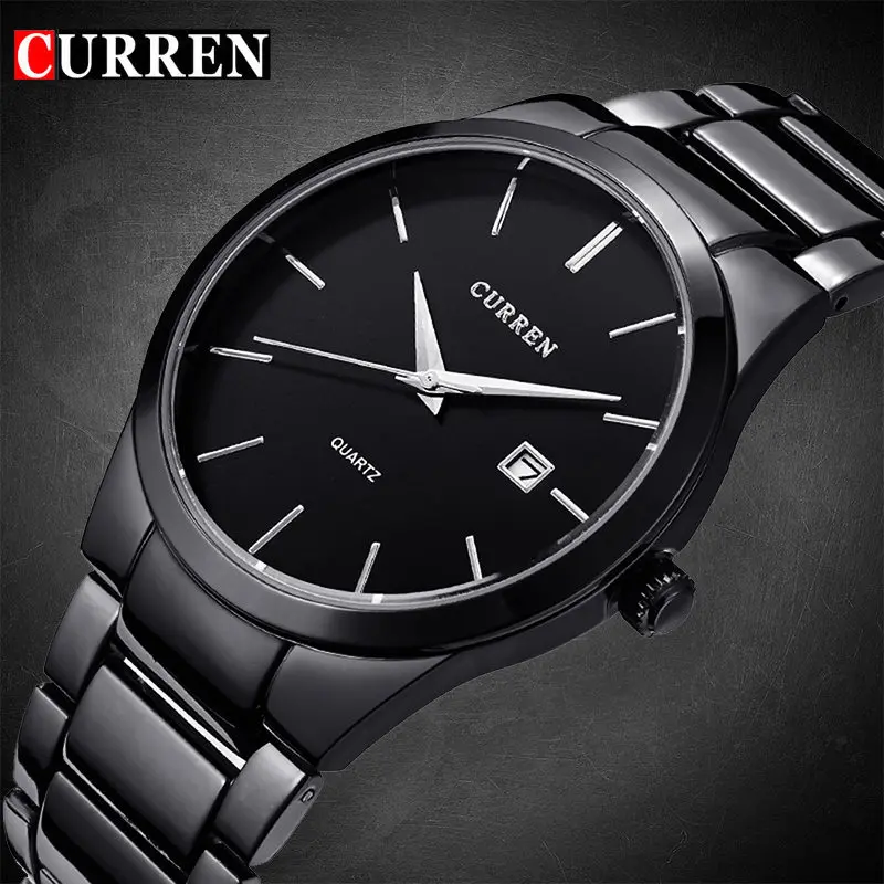 

Men Watch CURREN 2020 Top Luxury Brand Men Analog sports Quartz Wristwatch Business Date Display clock relogio masculino 8106