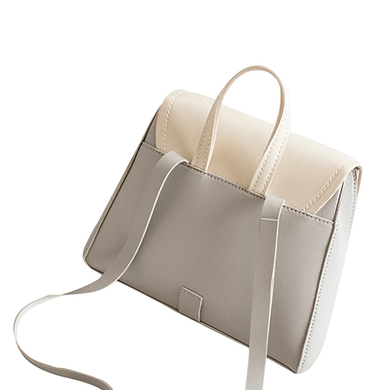 Женская Повседневная сумка через плечо модная цветная летняя кожаная мессенджер