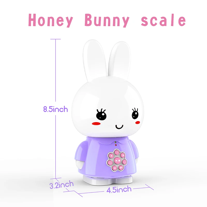 Игрушечный робот Alilo Honey Bunny G6 sing rabblit story machine игрушка для малышей обучение раннему