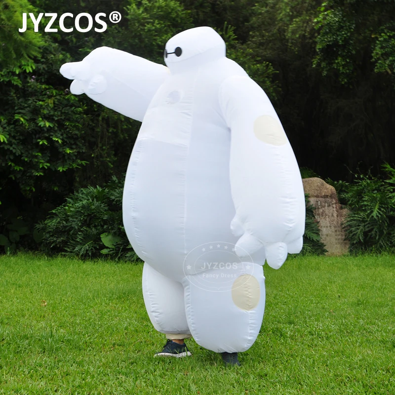 JYZCOS надувной костюм для взрослых Baymax косплея на Хэллоуин новый большого героя 6