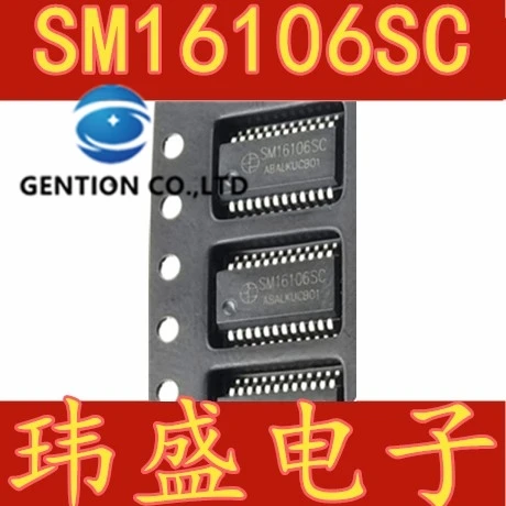 10PCS SM16106SC SSOP-24 LED display driver chip SM in stock 100% new and original |
