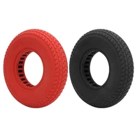 200x50mm explosion proof solid tyre rubber tire hollow out damping for electric scooter
