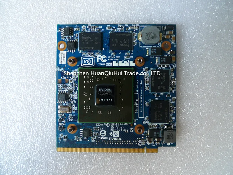 Для nVidia Fo GeForce 8600M G MXM IDDR2 512 Мб плохо графическая видеокарта для ноутбука Acer Aspire 5920G
