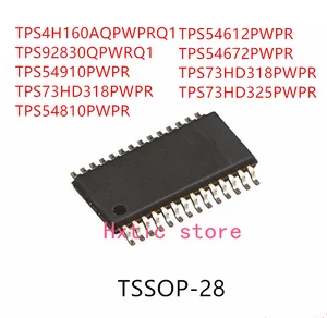 10PCS TPS4H160AQPWPRQ1 TPS92830QPWRQ1 TPS54910PWPR TPS73HD318PWPR TPS54810PWPR TPS54612PWPR TPS54672PWPR TPS73HD325PWPR IC