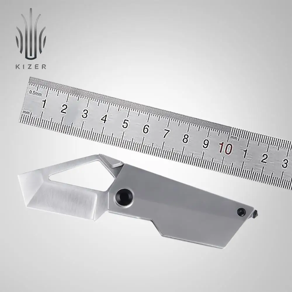 Нож Kizer Mini EDC KI2563A1 Cyber Blade 2020 новый лучший складной титановый карманный нож S35VN для
