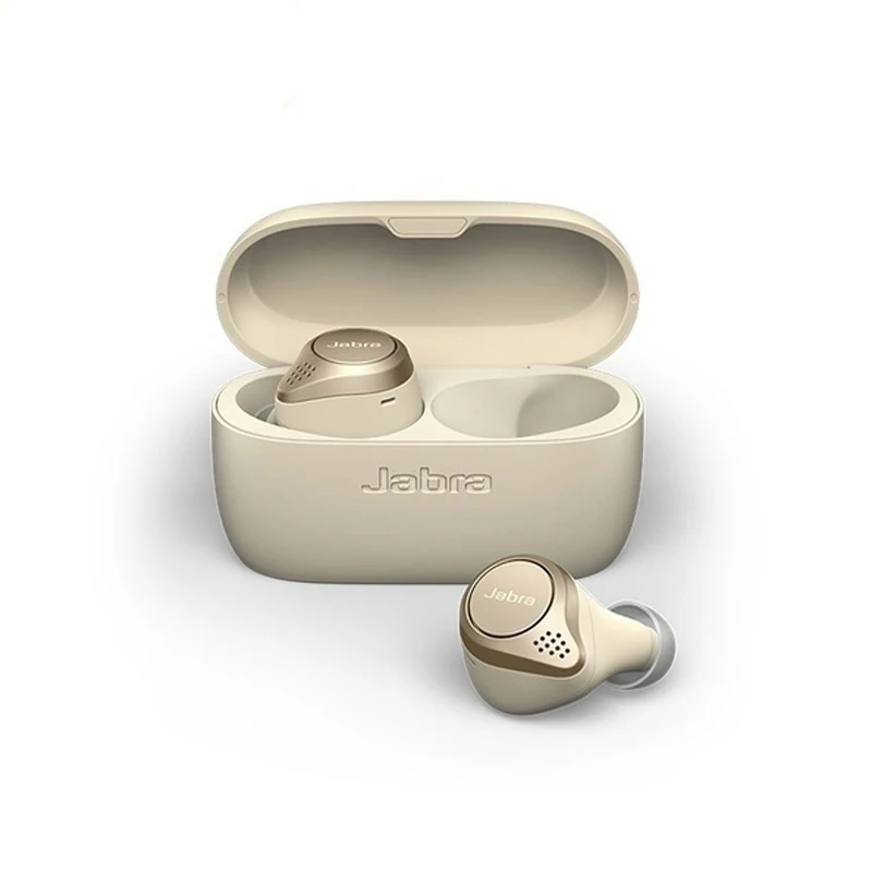 Беспроводные наушники Jabra 75t для спорта и музыки поддержка Ipx55 пылезащитные