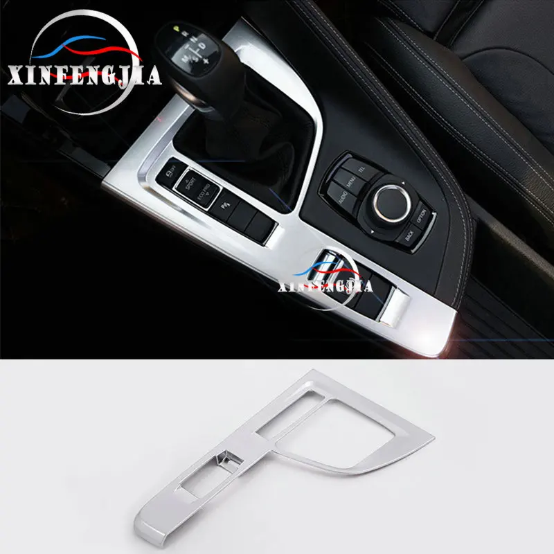 

Хромированная панель для BMW X1 F48 16-2019, центральное переключение передач, задняя крышка