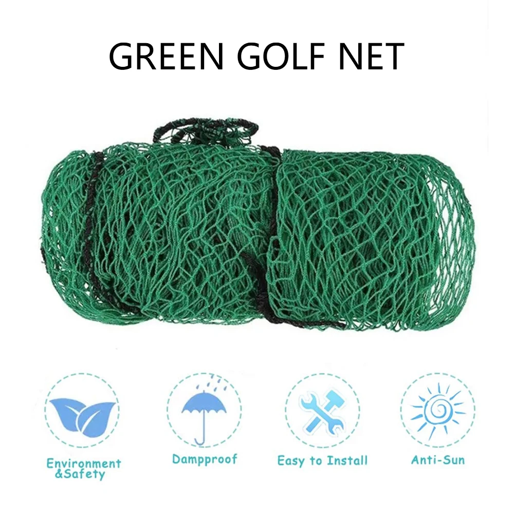 Satin Al Golf Pratik Net Ağır Darbe örgü Ip Sınır Spor Bariyer Eğitim örgü Golf Eğitim Aksesuarları 300*300cm