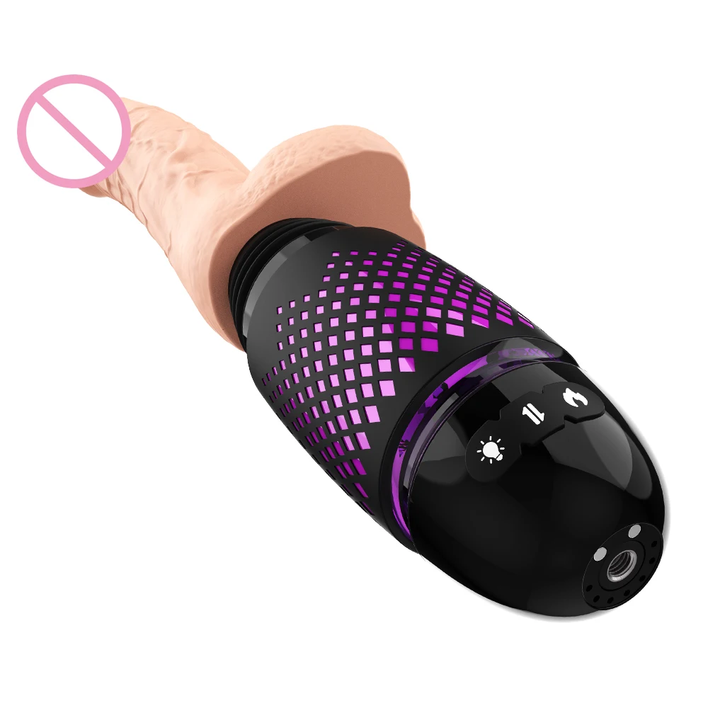 Реалистичный Телескопический фаллоимитатор вибратор с дистанционным