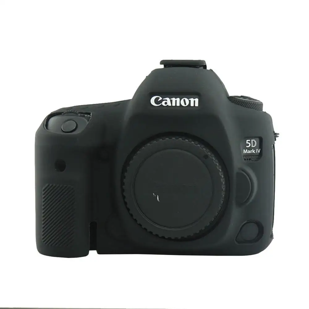 Силиконовые Камера чехол для цифровой однообъективной зеркальной камеры Canon EOS R 1300D T6 M50 5D II III IV 5D3 5D4 4000D T100 800D T7i 6D II 6D2 80D 200D 250D SL2 SL3 750D