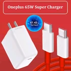 65 Вт Oneplus 9R Nord 2 10 CE 5G 8 9 Pro Warp Dash Charger PD USB C кабель для One Plus 9RT 7T 8T OPPO Realme 30 Вт Быстрая зарядка