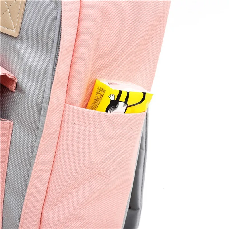 School Backpacks For Teenagers High Quality Women Waterproof Mum Bag Multi-function Backpack Wild Large Capacity E7