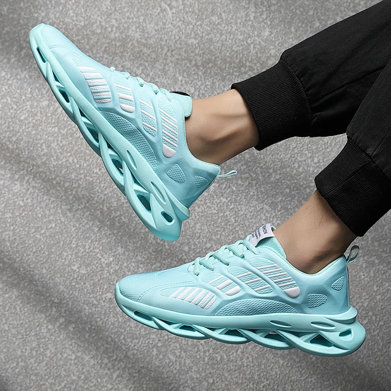 

Lightweight Running Shoes Brand Man Sport Sneakers Athletics Air Cushion Tennis Shoes Walking Jogging Sneakers for Man Black