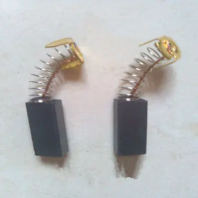 10 шт электрическая дрель Запчасти мотора угольные щётки, а также смазывайте механизм 16 мм x 10 мм x 5 мм 5x10x16mm