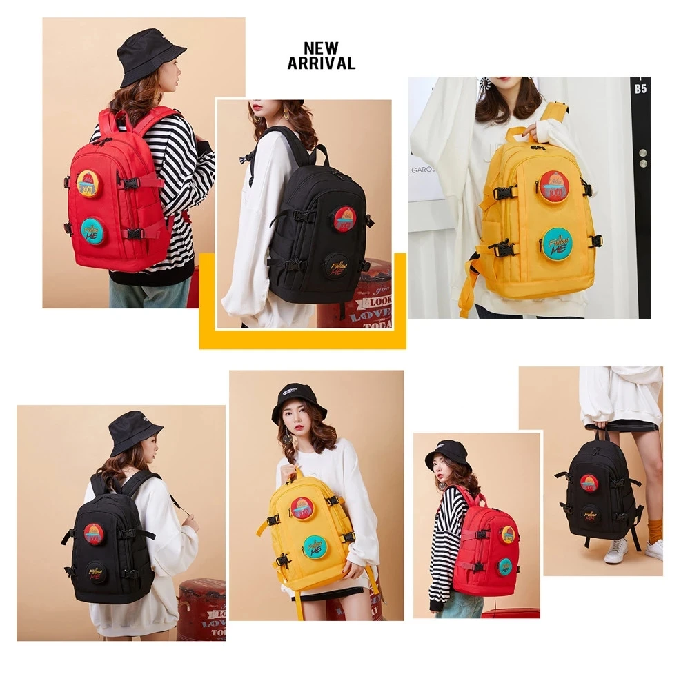 School Supplies Bags for Teenage Girls Stylish Backpacks Primary Junior High Schoolbag Cartoon Printed  Large capacity Rucksack