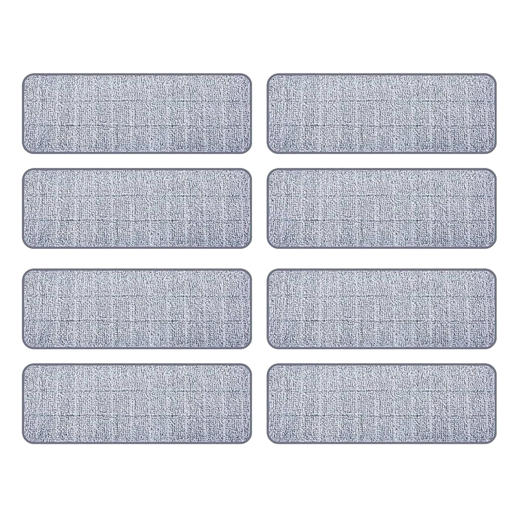 

Многоразовые коврики из микрофибры для мытья пола, 12,99x4,72 дюйма, сменные насадки для влажной или сухой уборки и чистки пола