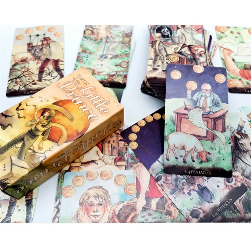 Таро Маленького принца причудливые свободно 78 колоды карты игра для почитания