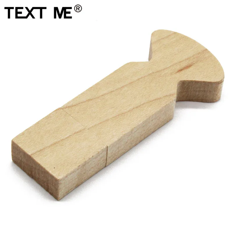 TEXT ME новый стиль кленовый деревянный 64 Гб usb флеш-накопитель 4 ГБ 8 16 32 usb2.0 флешка |