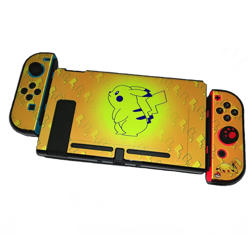 Анти-отпечатков пальцев Nintendo Switch Жесткий Корпус чехол Марио Пикачу протектор чехол для Nintendoswitch перечисленные игровой консоли аксессуаров